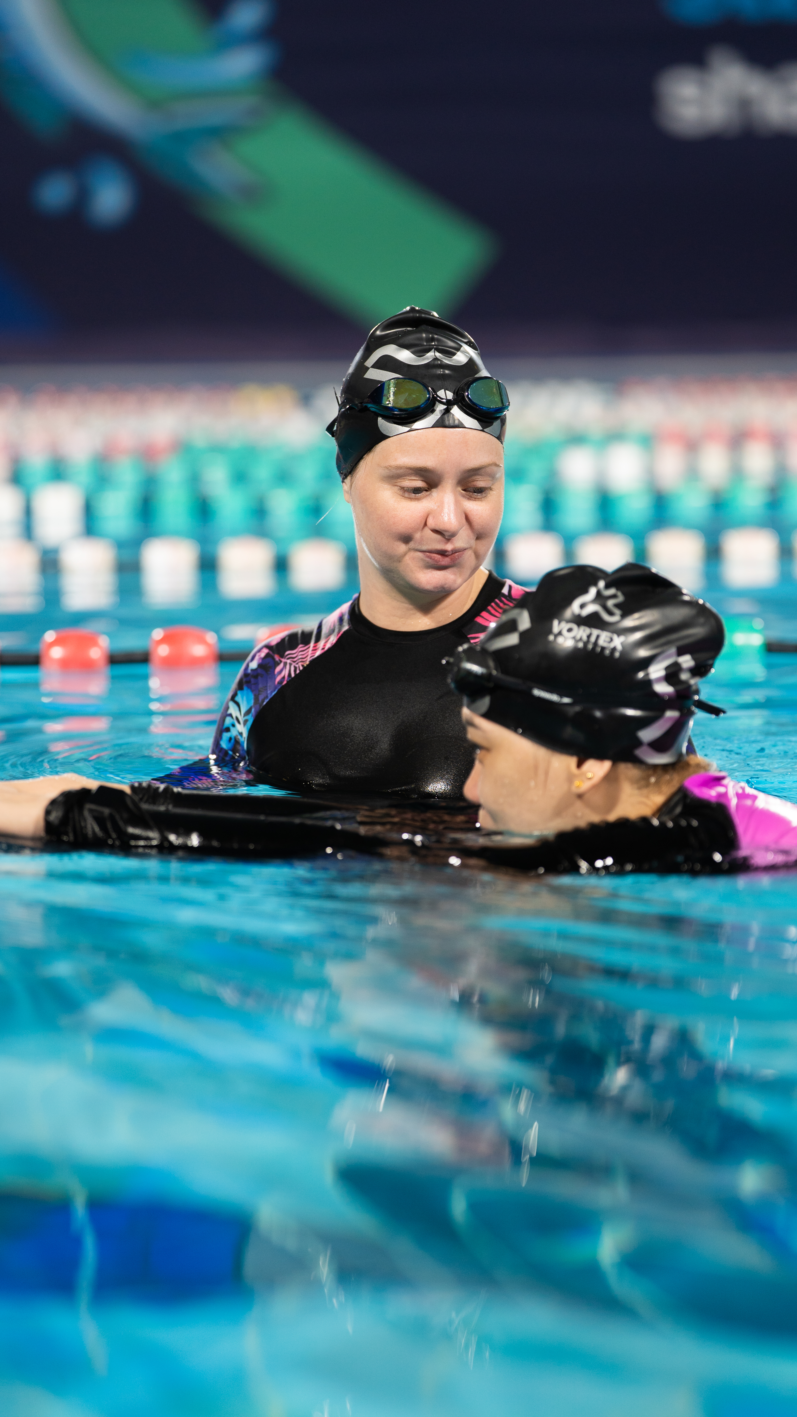Ladies-only private swimming lesson